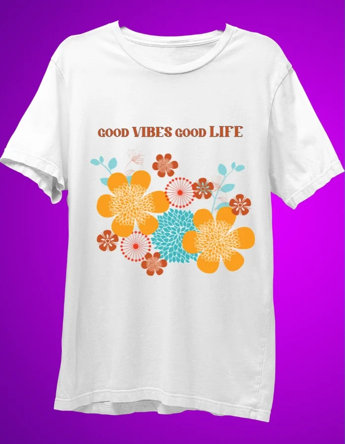Good Vibes Good Life Women's T-shirt.