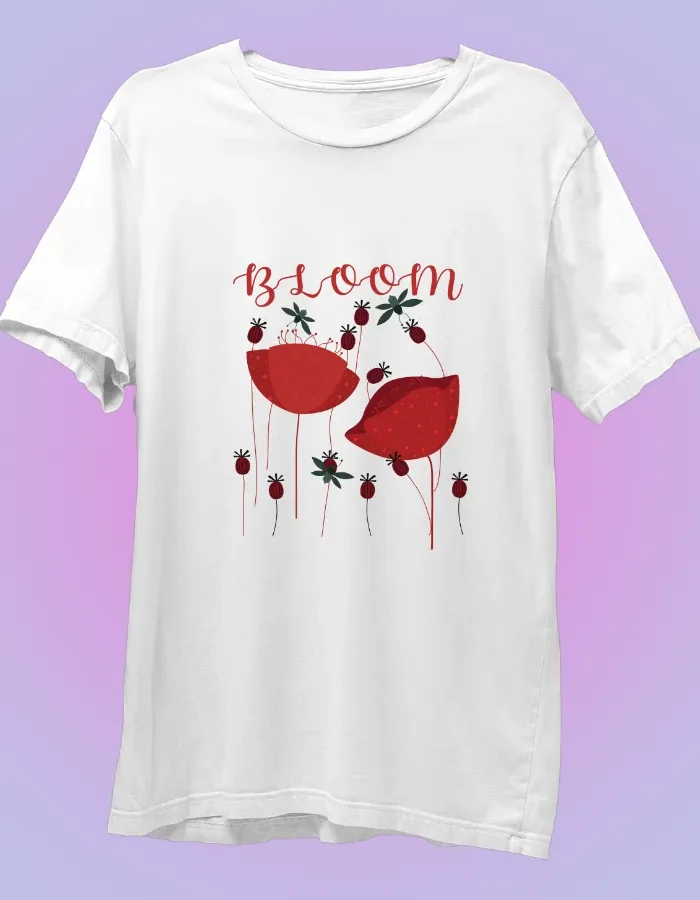 Bloom 101 - Floral T-Shirt