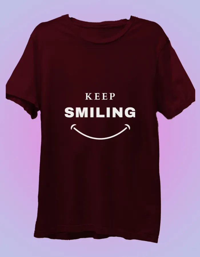 Keep Smiling 1 - Motivational T-Shirt
