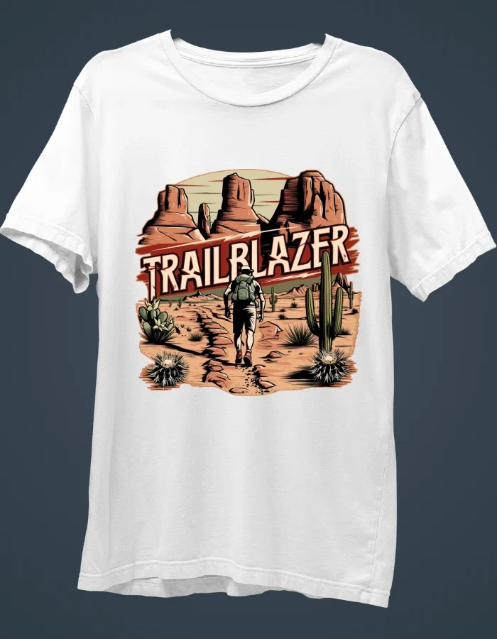 Trailblazer White T-Shirt.