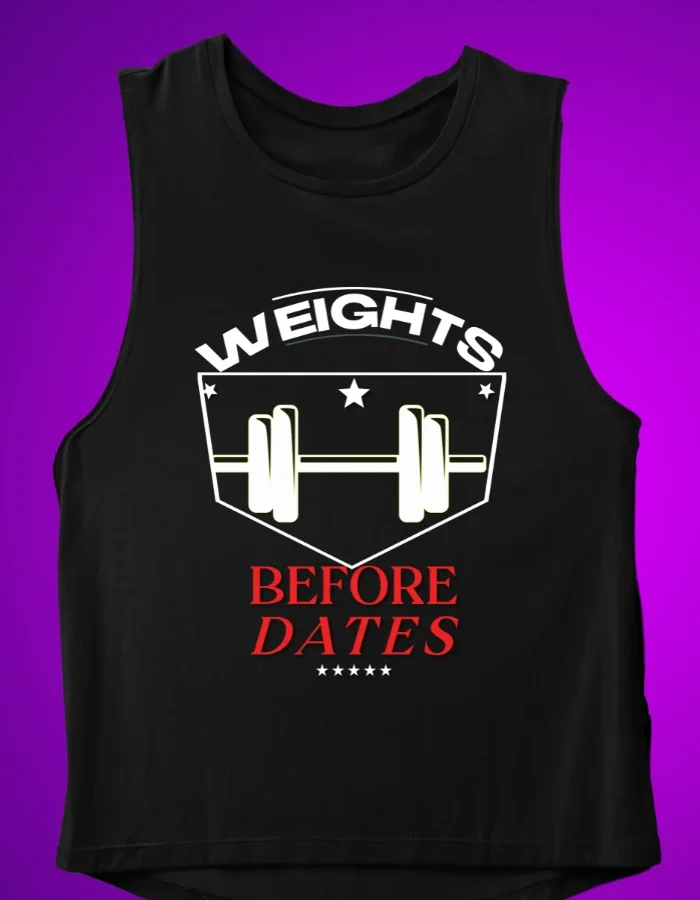 weights before dates gym vest