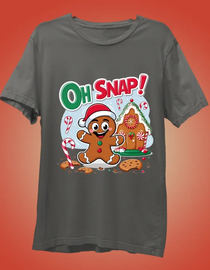Oh Snap Grey T-Shirt