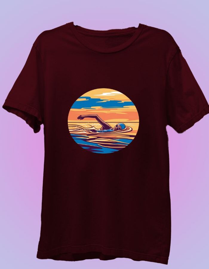 Sunset Swimmer