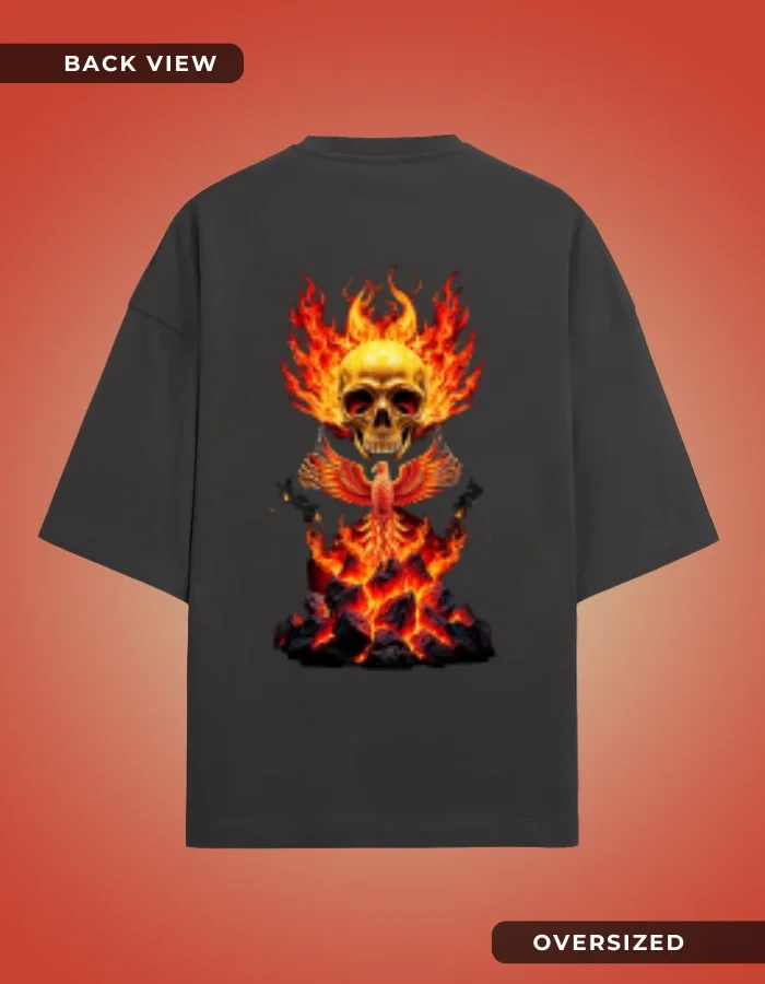 Buy Phoenix Skulls Oversized T-Shirt