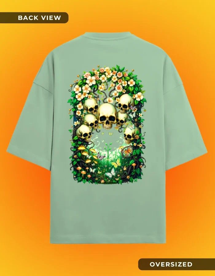 Buy Skulls of the Jungle Oversized T-Shirt