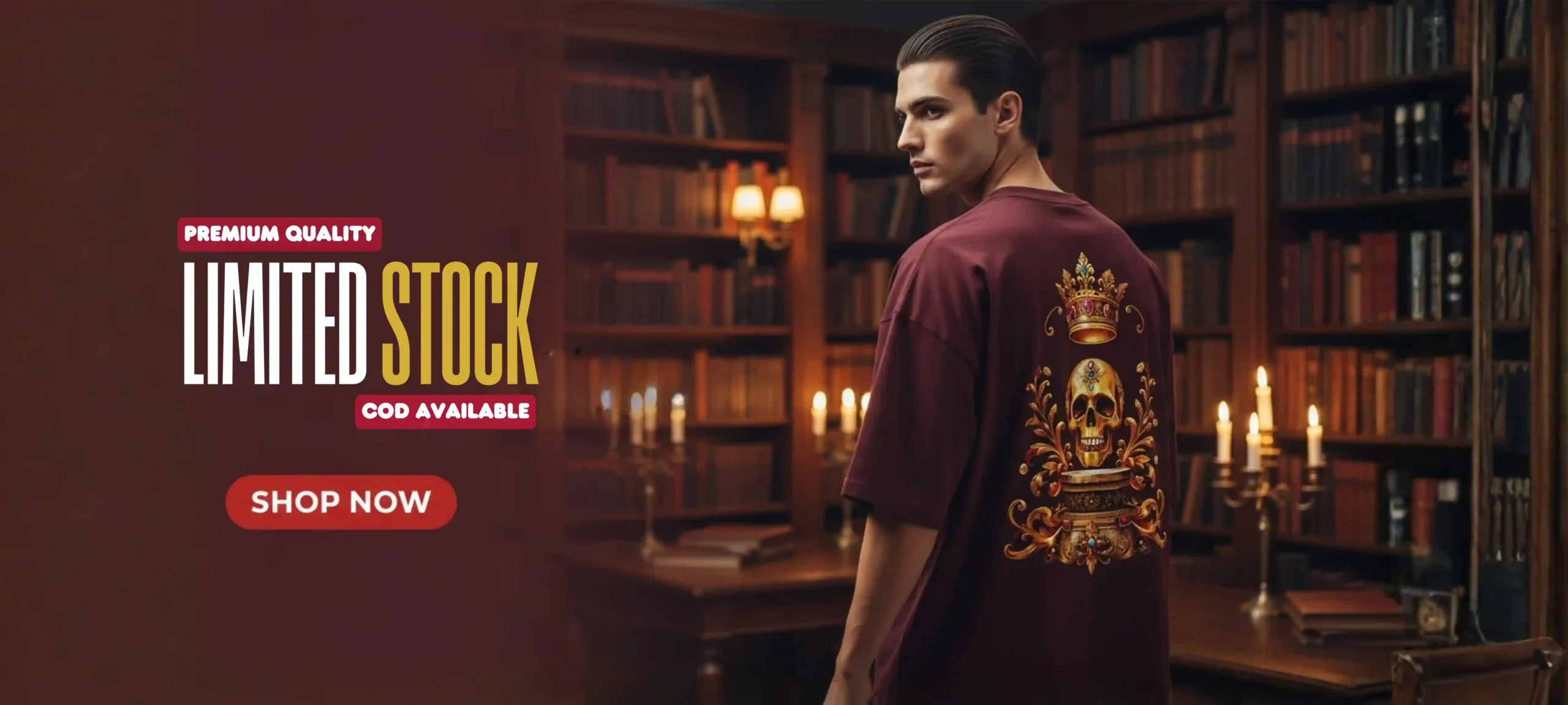 Limited Stock Apparel Promotional Graphic