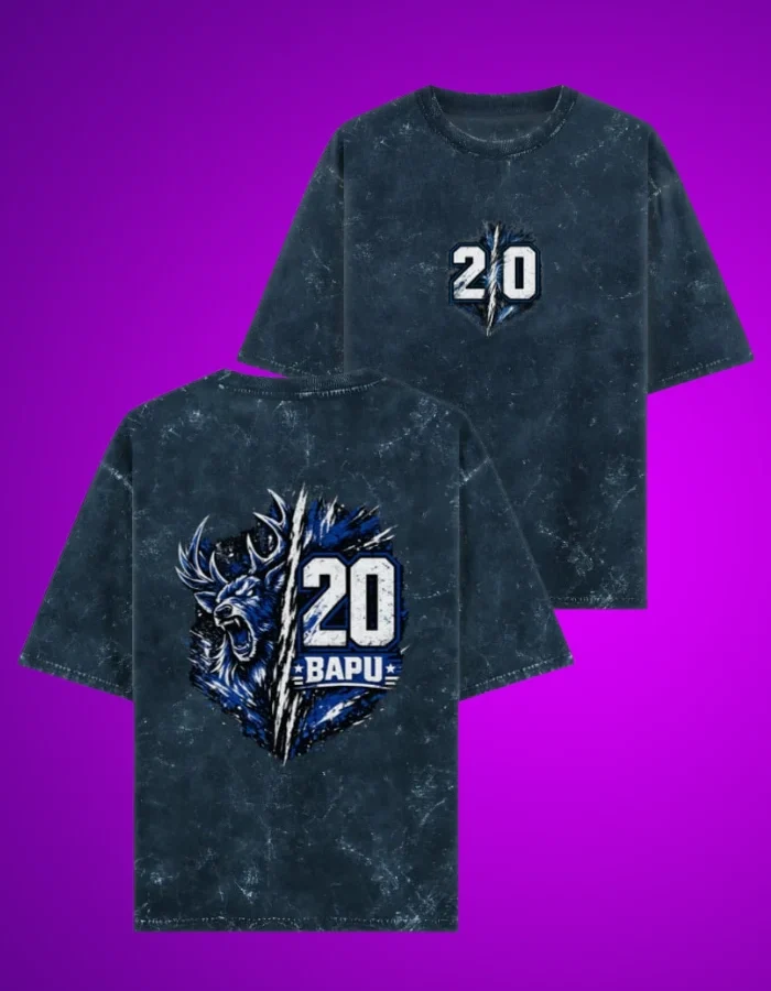 Bapu 20 Stag Graphic T-shirt