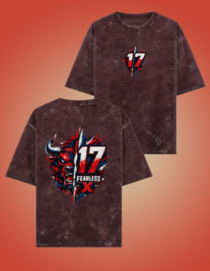 Fearless 17 Distressed Graphic Tee